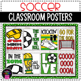 Soccer Classroom Posters - Sports Classroom Decor