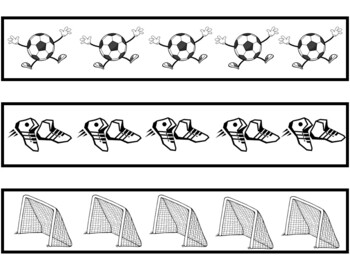 All About Soccer! A printable resource pack for preschool, kindergarten,  and first grade.