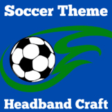 Soccer Craft | Worksheet Activity Sports Theme Preschool K