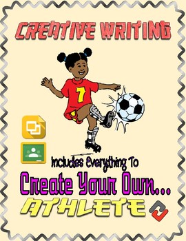 Preview of Soccer: Create an Athlete (Google Classroom)