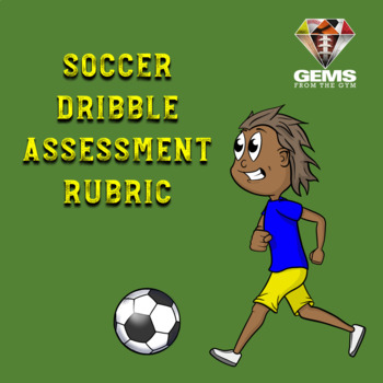 Preview of Soccer Dribble Assessment Rubric - EdTPA Friendly!
