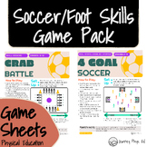 Soccer/Foot Skills Physical Education Game Pack
