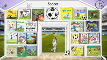 Preview of Soccer Read-Aloud Library Resources & Activities