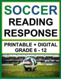 Soccer Reading Activities | Printable & Digital