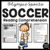 Soccer Reading Comprehension Informational Worksheet Olymp