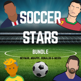 Soccer Stars Bundle (Messi, Ronaldo, Neymar, & Mbappe)