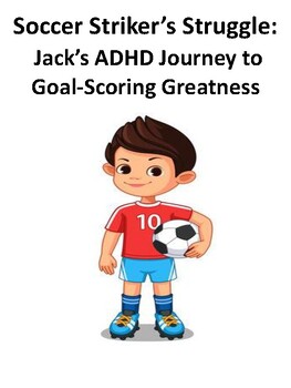 Preview of Soccer Striker's Struggle: Jack's ADHD Journey to Goal-Scoring Greatness