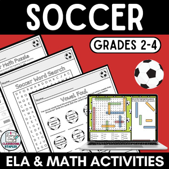 Soccer Stats - Mixed Operation Problem Solving Worksheets