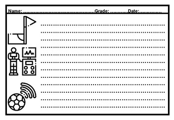 Free Printable Sports Writing Templates