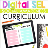 Social Awareness Digital SEL Curriculum for Google Slides 