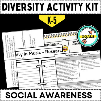 Social Awareness || Diversity Activities || Social Emotional Learning ...