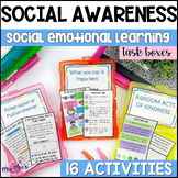 Social Awareness: Social Emotional Learning Task Boxes