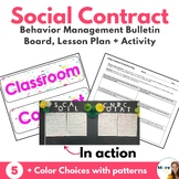 Social Class Contract + Consequences - Behavior Management
