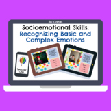 Social Cognition: Basic and Complex Emotions (BOOM Cards™ 