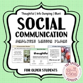 Social Communication Analysis: Lesson Plans for Thoughtful