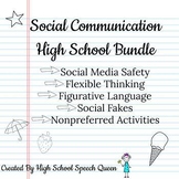 Social Communication High School Bundle