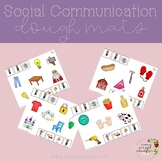 Social Communication Dough Mats/Placemats for Autism