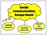 Social Communication Escape Room