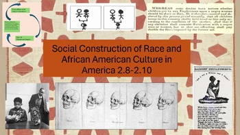 Preview of Social Construct of Race and African Culture AP African American Studies Unit 2
