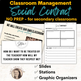 Social Contract with Stations - Classroom Management for S