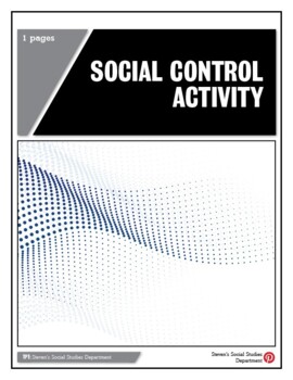 Preview of Social Control Activity