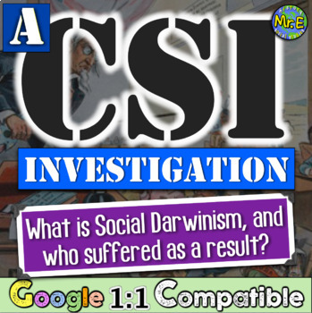 Preview of Social Darwinism and Imperialism CSI Inquiry Activity What is Social Darwinism?