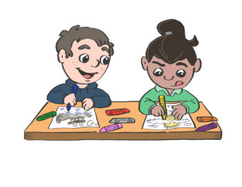 Preview of Social & Developmental Skills Coloring Pages Bundle