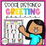Social Distance Greeting Posters // Coronavirus // Covid19 //