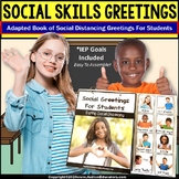 Social Skills Appropriate Peer Greetings Adapted Book for 