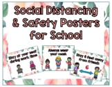 Social Distancing Posters for Blended Learning and Remote 