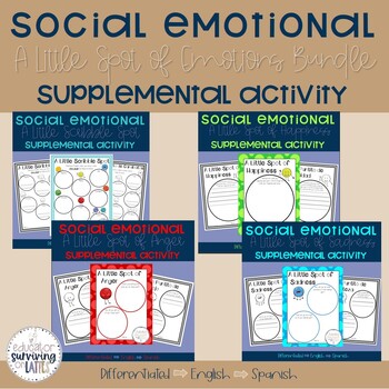Preview of Social Emotional Activity: A Little Spot of Emotions Bundle (Supplemental)