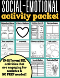 SEL Skills Activity Packet | 10 No-Prep Social Emotional L