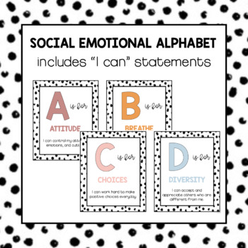 Preview of Social Emotional Alphabet
