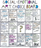 Social-Emotional Art Choice Board