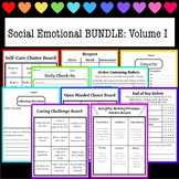 Social Emotional Behavior BUNDLE - (11 Units - 70 Pages!) 