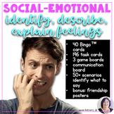 Social Emotional Bundle Identify and Describe Feelings  _ 