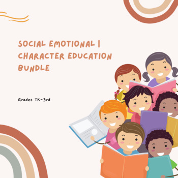 Preview of Social Emotional | Character Education Bundle for K-3 | Back-to-School