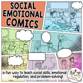Preview of Social Emotional Comics for Autism & ADHD