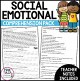 Social Emotional Comprehension Passages - With Reflection 
