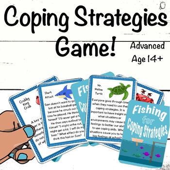 Preview of Social Emotional Game: Coping Skills Card Game