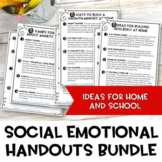 Social Emotional Handouts Bundle | Emotion Games | Growing Bundle