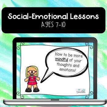 Preview of Social Emotional: How to be more mindful of your thoughts and emotions 