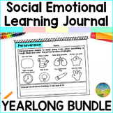 Social Emotional Journal for the Whole Year - SEL Skills M