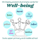 Social Emotional Learning 151 WELLBEING Support cards for 