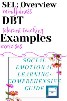 Preview of Social Emotional Learning Curriculum Lessons Activities