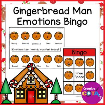 Preview of Occupational Therapy Christmas Bingo Games Social Emotional Learning Skills