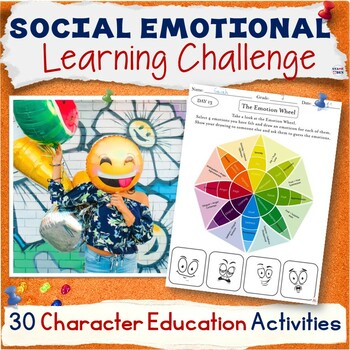 Preview of Social Emotional Learning Activity Packet - Mental Health SEL Worksheets