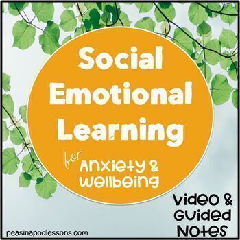 Preview of Social Emotional Learning Activities ⭐ Positive Self Talk Anxiety Coping Skills