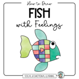 Social Emotional Learning Art Lesson • Roll A Fish with Fe
