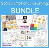 Social Emotional Learning BUNDLE (Mood Meters, Check-in Ch